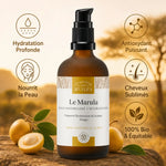 Huile de Marula Bio 100ml Comptoir des Huiles avec bénéfices: hydratation, antioxydant, cheveux sublimés