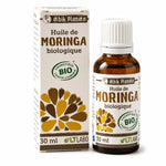 Huile de Moringa bio 30 ml LT Labo flacon verre ambré avec boîte certification BIO