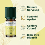 Huile essentielle camomille romaine bio Saint-Hilaire 5ml avec bénéfices détente, sommeil et bien-être digestif