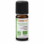 Huile essentielle lavandin grosso bio Florame 10ml flacon verre ambré étiquette certifiée