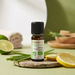 Huile essentielle lemongrass bio Florame 10ml avec herbes fraîches et agrumes