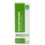 Huile essentielle Ravintsara Bio 10ml Eolesens avec emballage vert certifié AB