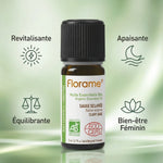 Huile Essentielle Sauge Sclarée Bio Florame 5ml avec ses 4 bénéfaits principaux
