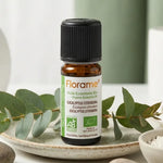 Huile essentielle eucalyptus citriodora bio Florame 10ml avec feuilles fraîches