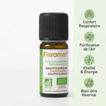 Huile Essentielle Eucalyptus Globulus Florame 10ml avec bénéfices respiratoires
