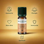 Huile essentielle orange douce bio Saint-Hilaire 10ml avec bénéfices apaisants, énergisants et sommeil
