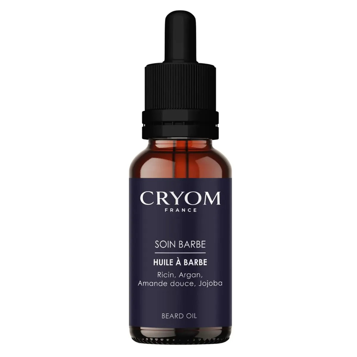 Une huile de soin pour la barbe de la marque Cryom