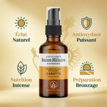Huile végétale carotte bio Saint-Hilaire 50ml avec bénéfices antioxydant et nutrition intense