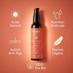 Huile d'abricot bio Najel 80ml avec bénéfices : éclat, nutrition, anti-âge et texture légère