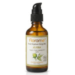 Huile végétale de jojoba bio Florame 50ml en flacon verre ambré avec pompe