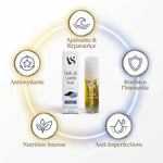 Huile nigelle 100ml Arc en Sels - Bienfaits clarifiants et antioxydants avec infographie