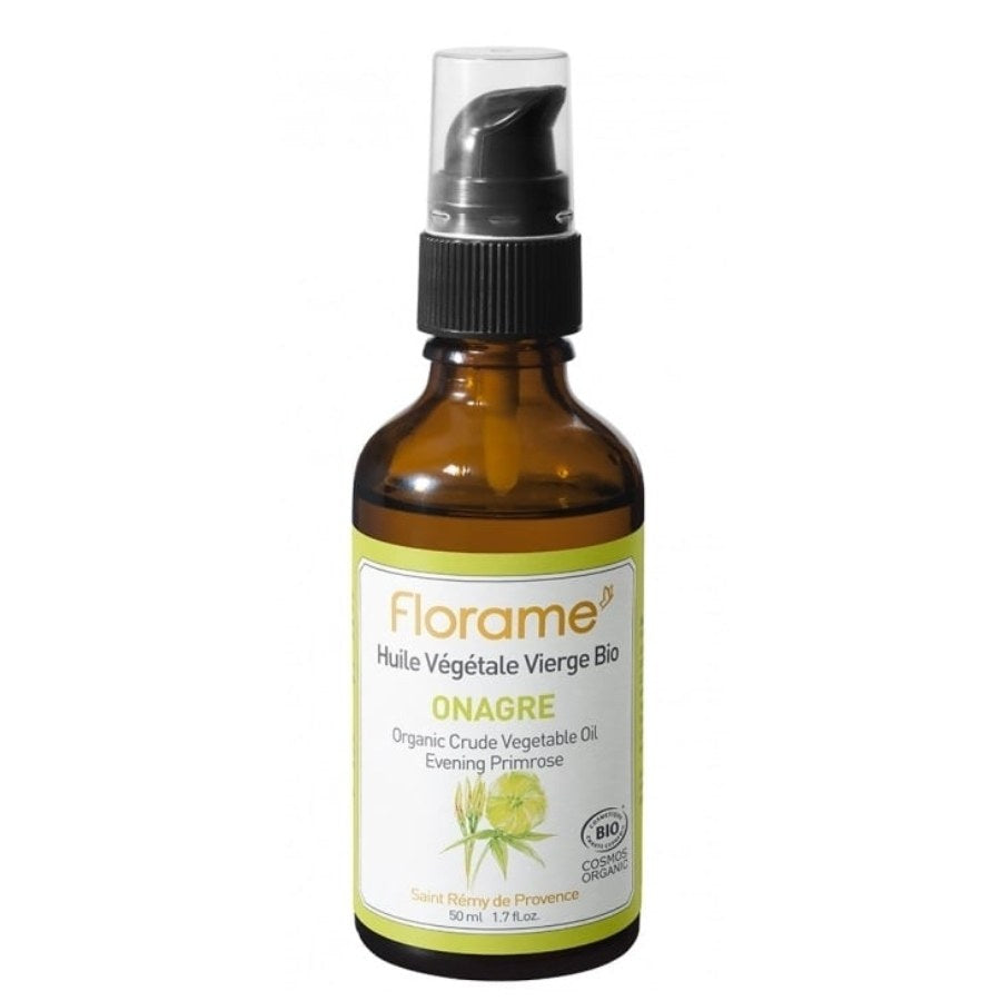 Une huile vegetale d onagre bio de 50 ml de la marque Florame