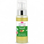 Huile vierge d'avocat bio équitable Emma Noël 50mL en flacon verre avec pompe
