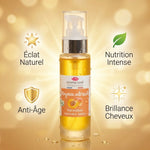 Huile vierge noyaux abricot bio Emma Noël 50mL avec bénéfices naturels et anti-âge