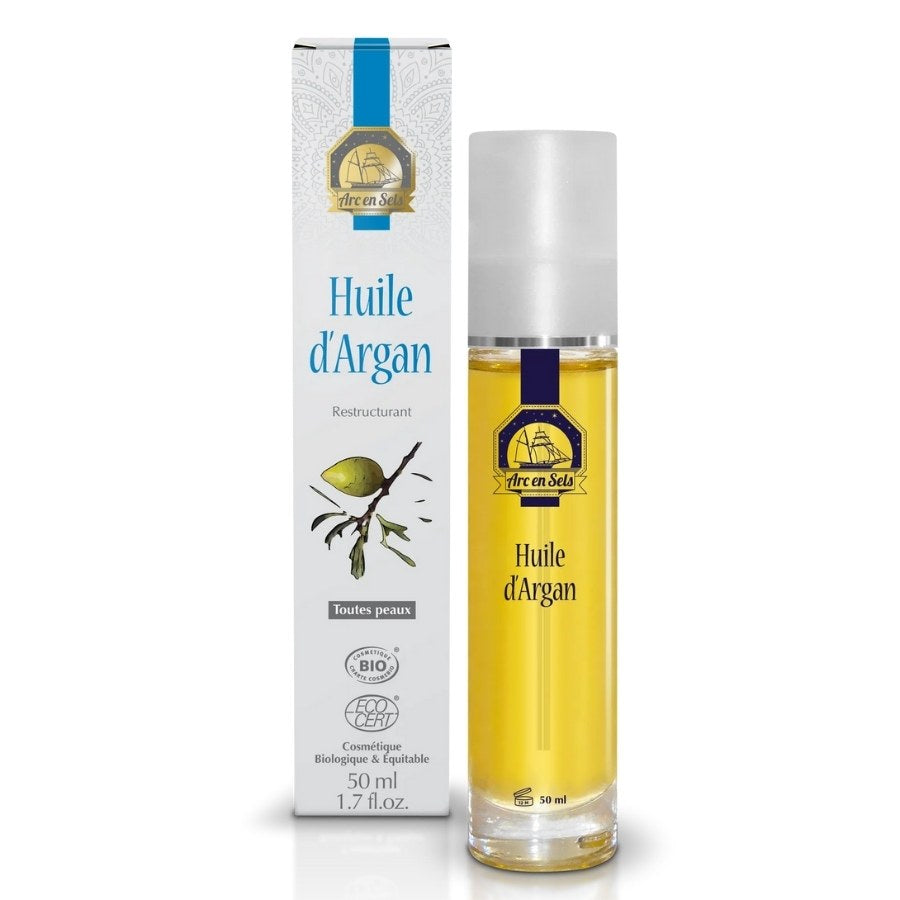 Huile D’argan 100% Bio - 50 Ml - Arc en Sels
