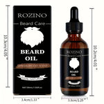 Un flacon d'Huile de Jojoba pour barbe Parfum Bois de Santal de 30ml avec son emballage carton