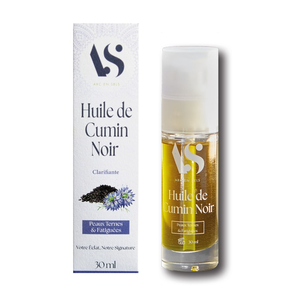Une Huile Végétale de Nigelle (Cumin Noir) de 100 ml de la marque arc en sels