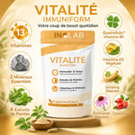 Imuniform complément alimentaire 120 gélules avec vitamines minéraux plantes Inolab