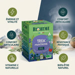 Boîte Infusion bio Trek Montagne Biohême 20 infusettes avec bénéfices santé énergy, vitalité et bien-être naturel
