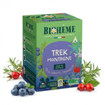 Boîte infusettes Bio Trek Montagne Biohême avec herbes et baies de montagne