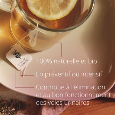 Les bienfaits de l'Infusion Confort urinaire Bio de Propolia
