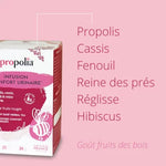 Les ingrédients de l'infusion Confort urinaire Bio Propolia