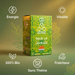 Infusion Divya Pour la Journée 20 sachets Atma bio, énergie vitalité fraîcheur sans théine
