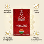 Infusion Virya Vitalité Atma 20 sachets sans théine avec 13 plantes biologiques adaptogènes