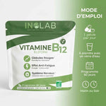 Inolab B12form vitamine B12 vegan bio shiitake 60 capsules mode d'emploi posologie