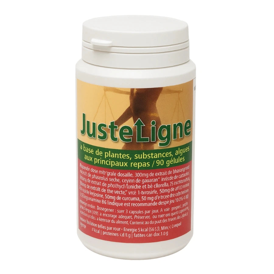 Complément minceur Justeligne Jade Recherche 90 gélules