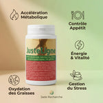 Justeligne 90 gélules complément équilibre poids avec bénéfices métabolisme appétit énergie Jade Recherche