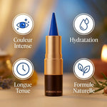 Kajal Bleu Jodhpur 005 Soultree avec bénéfices : couleur intense, hydratation, tenue longue, formule naturelle