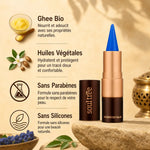 Kajal Bleu Jodhpur 005 Soultree avec ingrédients bio : ghee, huiles végétales, sans parabènes ni silicones