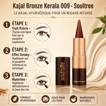Kajal Bronze Kerala 009 Soultree - Guide application trait précis, effet smoky et waterline