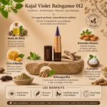 Kajal Violet Bainganee 012 Soultree avec ingrédients naturels et étiquettes françaises