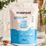 Kit Pimpant 3-en-1 poudre lave-vaisselle avec vaisselle étincelante et décoration naturelle