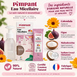 Kit découverte Figue & Calendula Pimpant avec ingrédients naturels et certifications cosmétiques