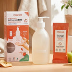 Kit découverte gel lavant Kids 2 en 1 Pimpant pomme du verger avec bouteille et recharge