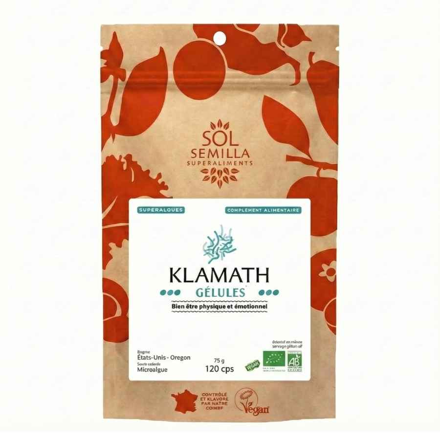 Klamath Crue Bio - 120 gélules - Sol Semilla