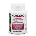 Flacon Konjac 90 gélules Neodiet complément alimentaire sur fond blanc