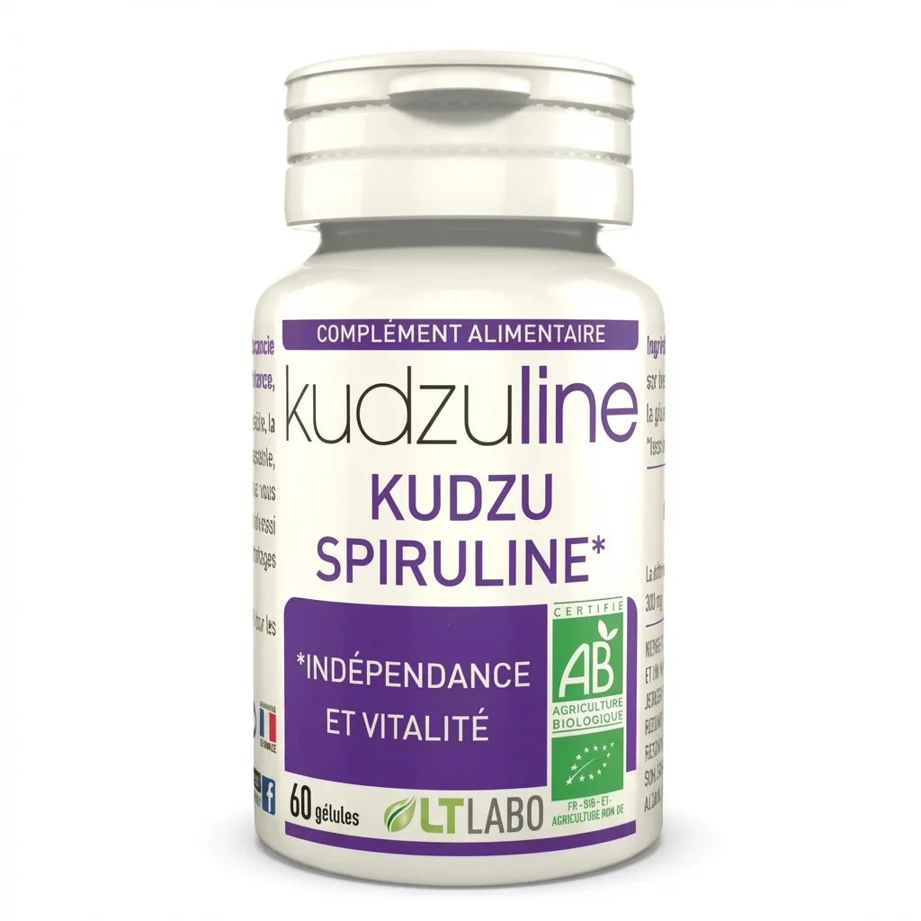 Kudzuline BIO LT Labo complexe Kudzu Spiruline 60 gélules certifié bio