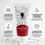 Lait capillaire Noire Ô Naturel 200ml avec bénéfices hydratation, définition boucles et anti-frisottis
