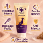 Lait capillaire enfant Noire Ô Naturel 200ml sans rinçage, hydratation et démêlage pour boucles définies