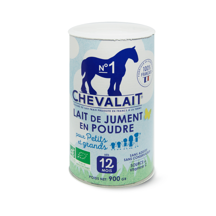 Lait de Jument en Poudre Bio - 900 g - Chevalait