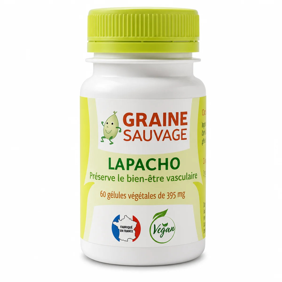 Lapacho Graine Sauvage 60 gélules végétales - Complément alimentaire fabriqué en France