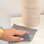Lingettes démaquillantes bambou Angie Be Green x10 - Produit écologique réutilisable