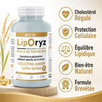 Liporyz 180 capsules huile son de riz régulation cholestérol LT Labo bénéfices santé