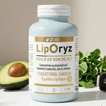 Liporyz 180 capsules - Huile de son de riz pour réguler le cholestérol naturellement