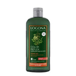 Un flacon de 250 ml de shampooing Logona Color Reflex au henné bio