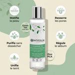 Lotion Perfectrice de Peau Centifolia 150ml avec bénéfices : matifie, resserre pores, purifie